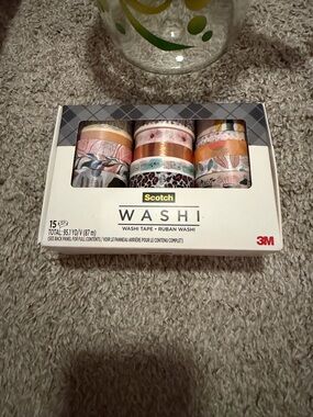 Scotch Washi Tape Set - Pink & Rose Gold Accents